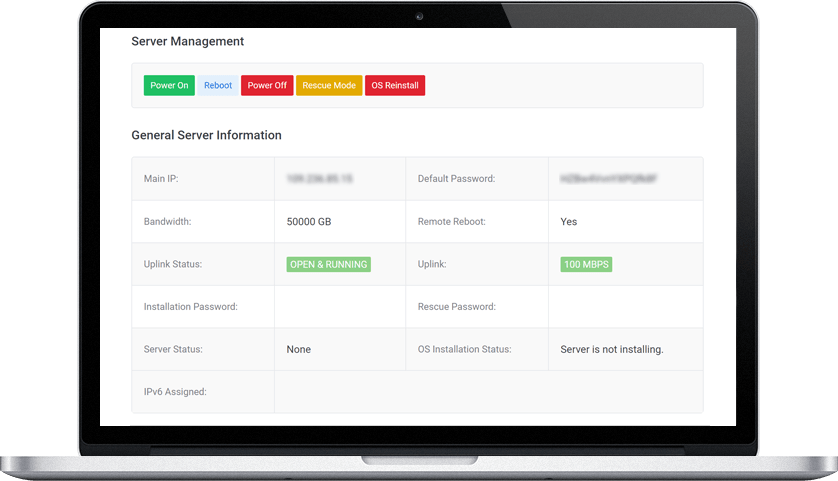 Server Management Panel