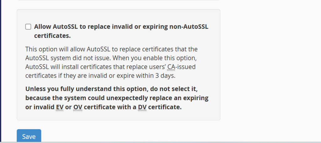 ssl configuartion